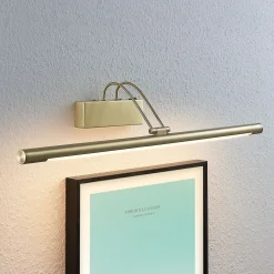 LED-tauluvalaisin Mailine kytkimellä, messinki