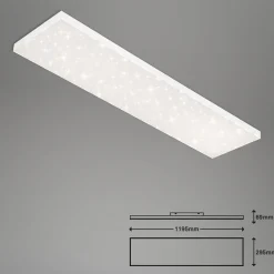 LED-tähtitaivas Frameless CCT, 120x30cm