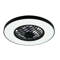 LED-tuuletin Linköping hiljainen CCT RGB kaukosäädin kaiutin