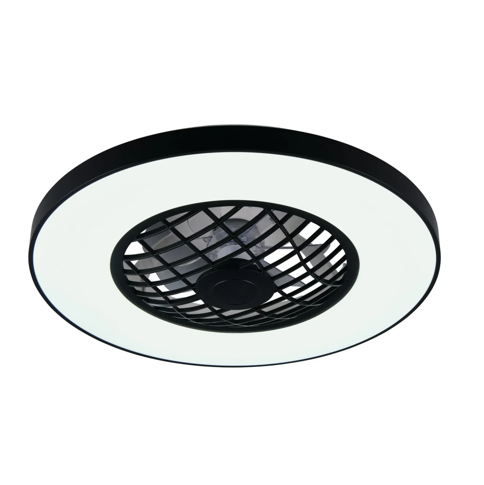 LED-tuuletin Linköping hiljainen CCT RGB kaukosäädin kaiutin