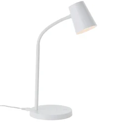 LED-työpöytälamppu Illa, valkoinen