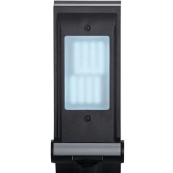 LED-työpöytälamppu MAULoptimus, hopea, puristinkanta, himmennettävä CCT