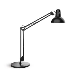 LED-työpöytävalaisin MAULstudy, musta, teräs, 49 cm, E27