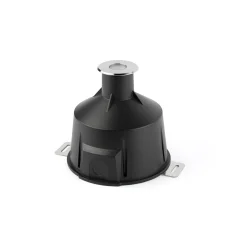 LED-uima-allasvalo Nok, nikkelivärinen, ruostumaton teräs, Ø 6,8 cm, IP68