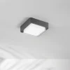 LED-ulkokattovalaisin Diuk, tummanharmaa, metalli, IP65