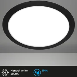 LED-ulkokattovalaisin 3766015 IP44, musta