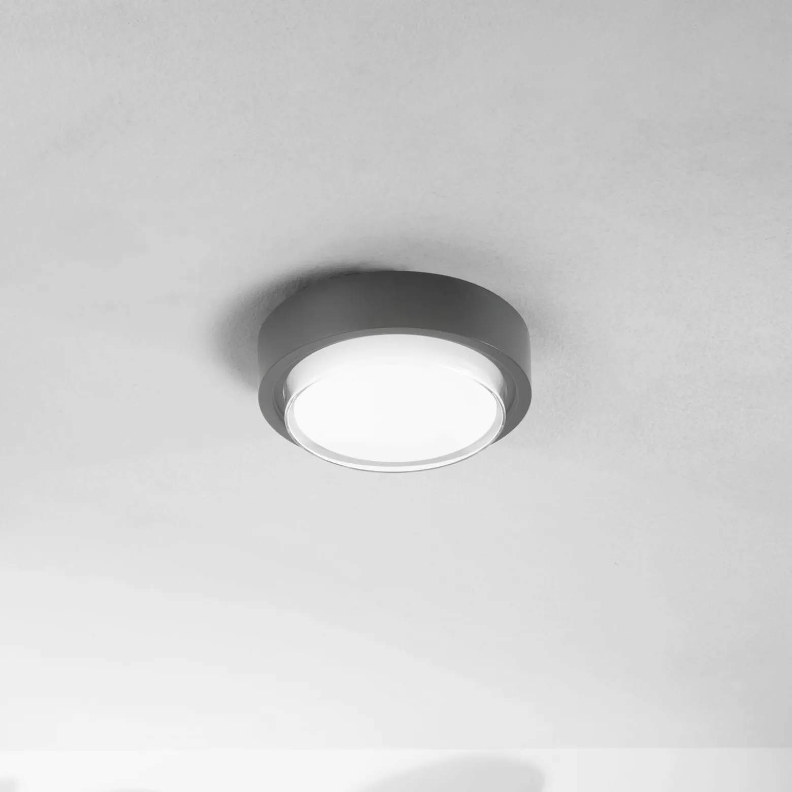 LED-ulkokattovalaisin Owen, tummanharmaa, metalli, 23 cm, IP65
