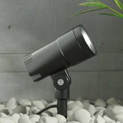 LED-ulkokohdevalaisin Daja, tummanharmaa, IP65