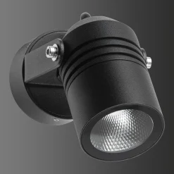 LED-ulkokohdevalo 5019, musta, IP54