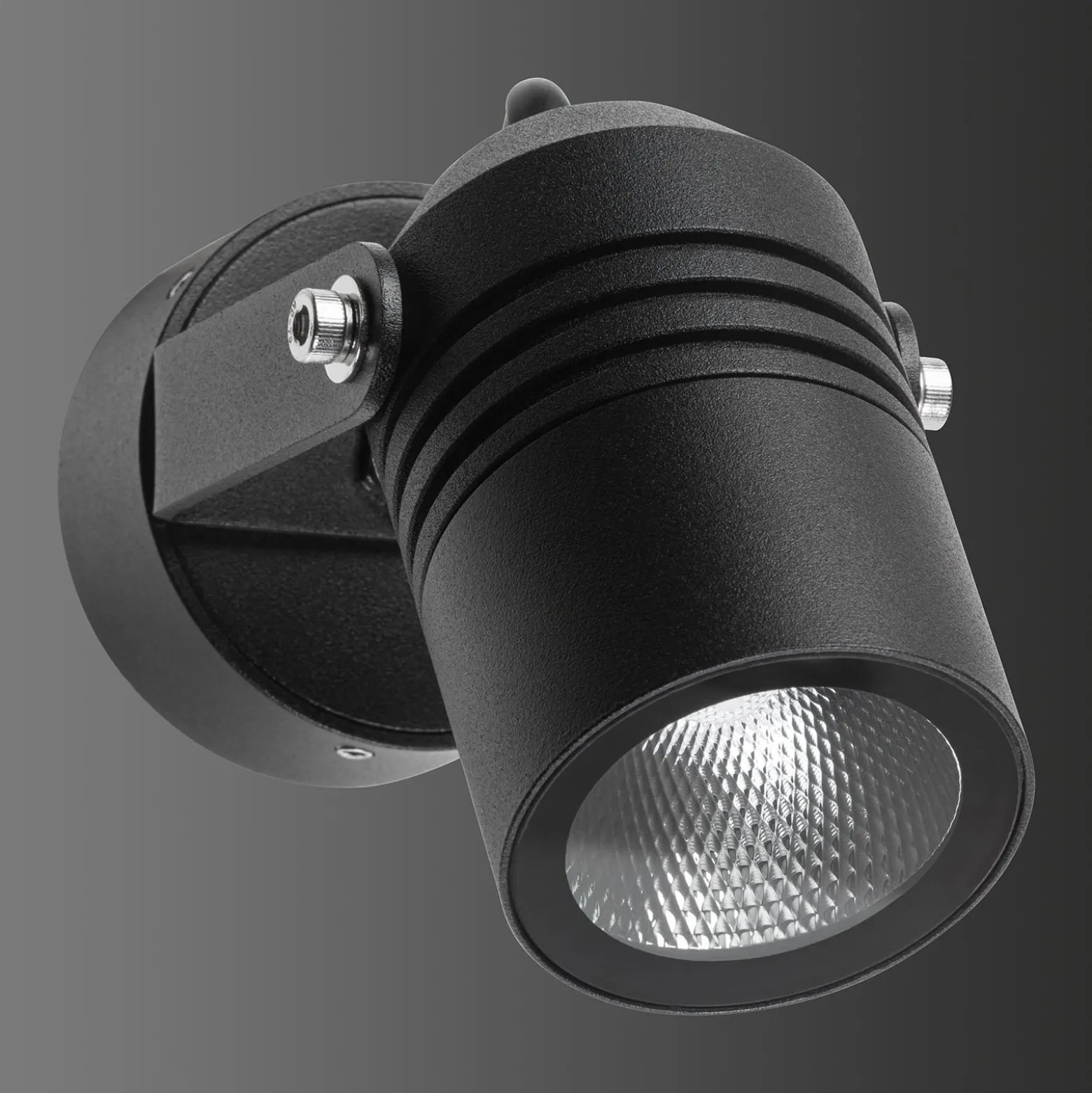 LED-ulkokohdevalo 5019, musta, IP54