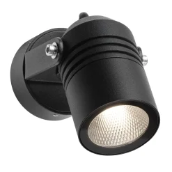 LED-ulkokohdevalo 5019, musta, IP54