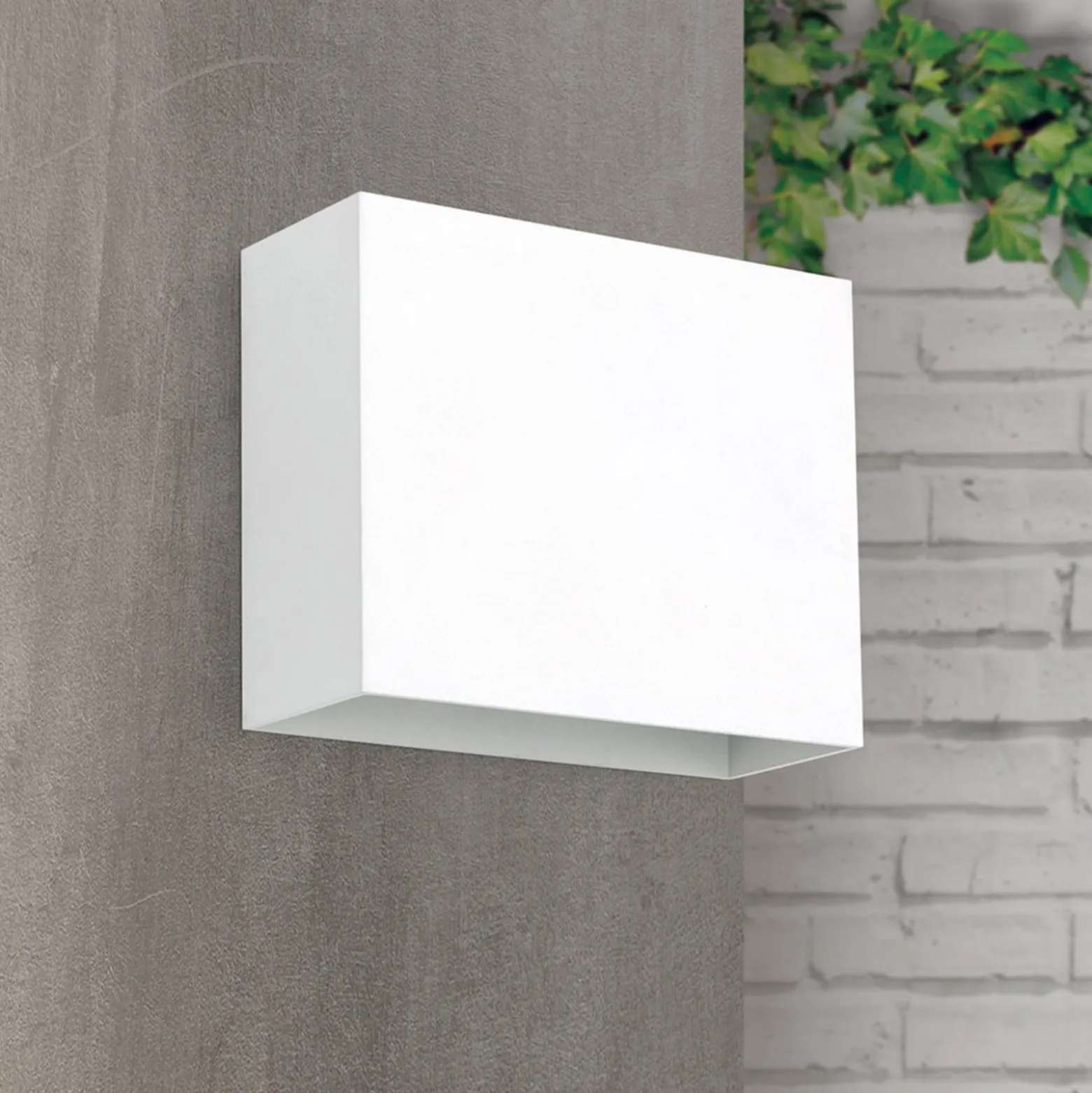 LED-ulkoseinälamppu Akzent, valkoinen