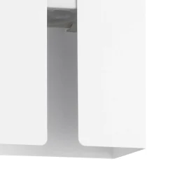 LED-ulkoseinälamppu Briscola, valkoinen, korkeus 20 cm, metallia, CCT