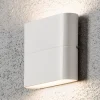 LED-ulkoseinälamppu Chieri 11 cm valkoinen