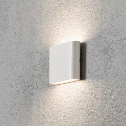 LED-ulkoseinälamppu Chieri 11 cm valkoinen