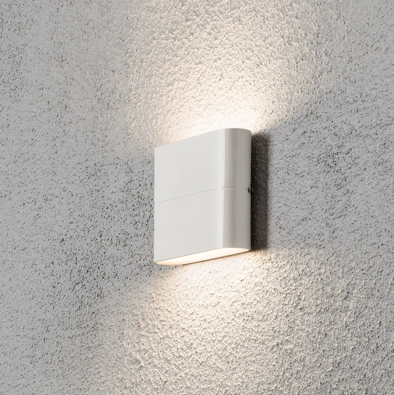 LED-ulkoseinälamppu Chieri 11 cm valkoinen