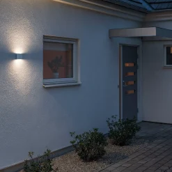 LED-ulkoseinälamppu Chieri 11 cm valkoinen