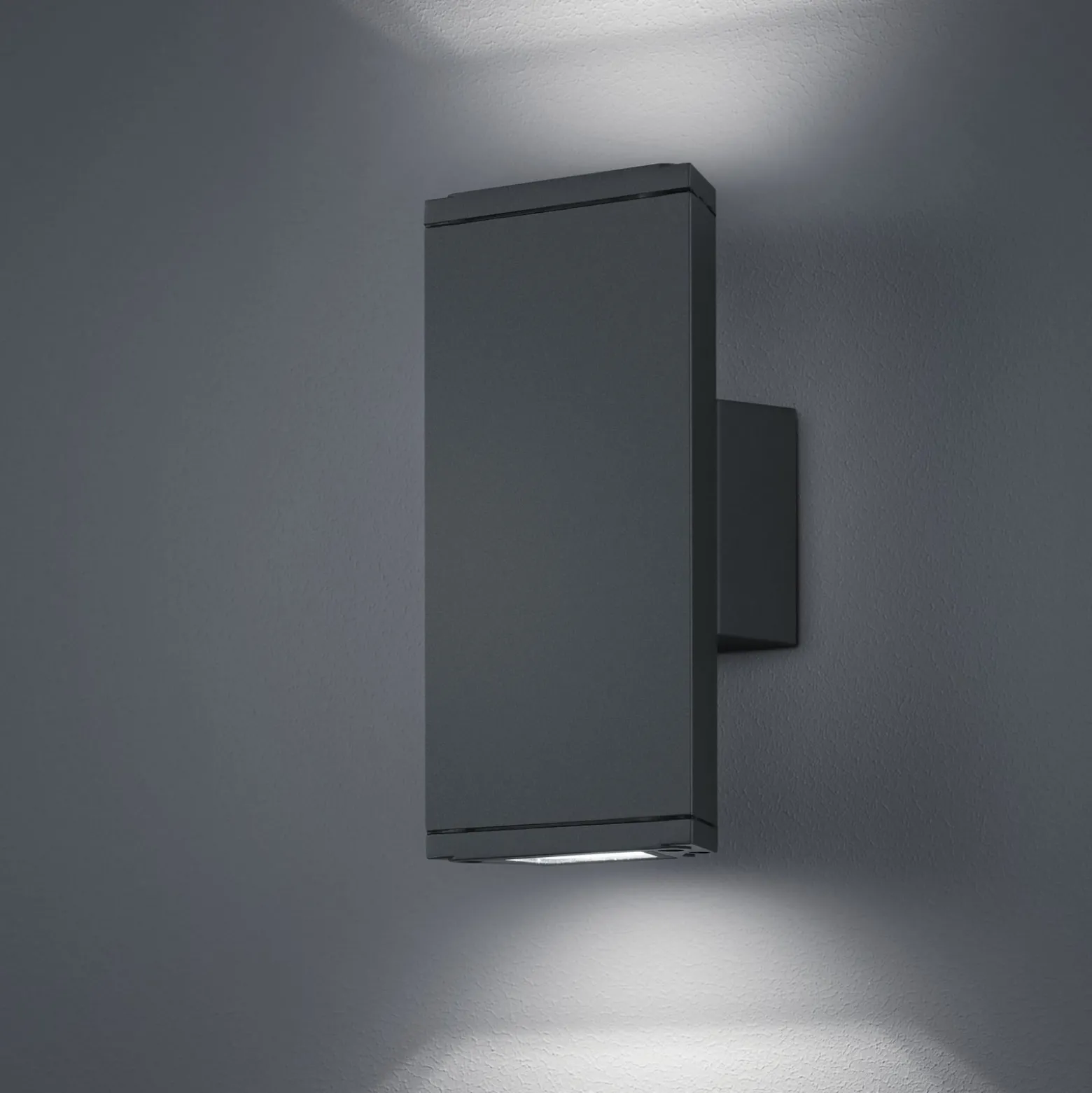LED-ulkoseinälamppu COLORADO antrasiitti Korkeus 20 cm Metalli IP54