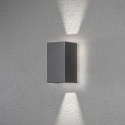LED-ulkoseinälamppu Cremona taustavalolla