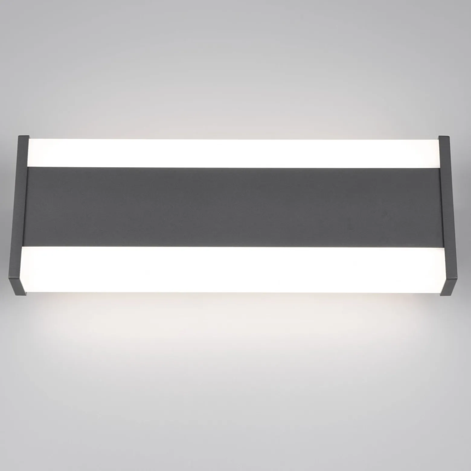 LED-ulkoseinälamppu DAWSON, 30 cm, antrasiitti IP54 CCT ylös/alas