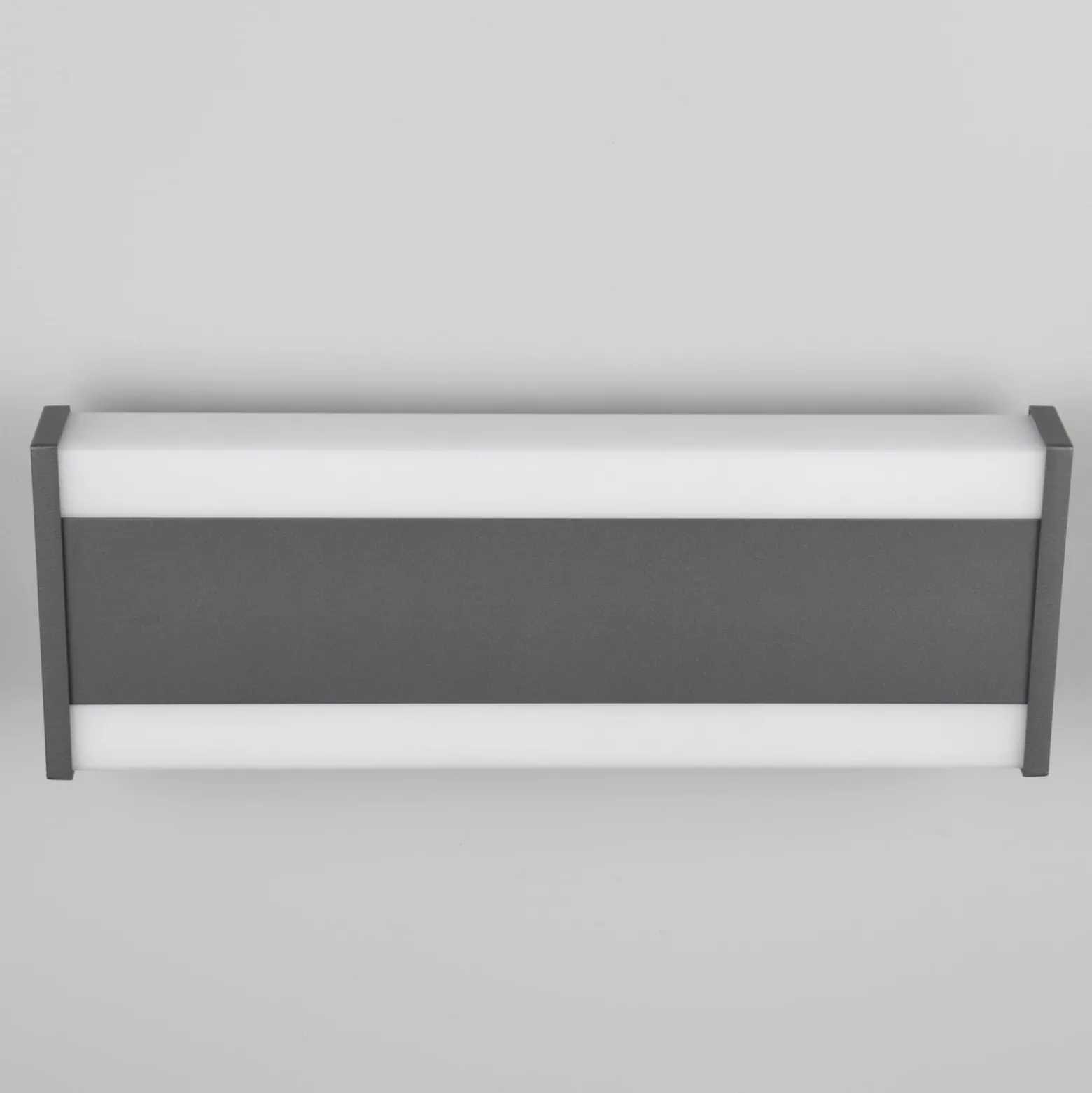 LED-ulkoseinälamppu DAWSON, 30 cm, antrasiitti IP54 CCT ylös/alas