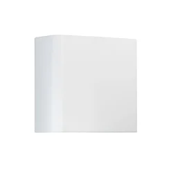LED-ulkoseinälamppu KLEIN, valkoinen, leveys 11 cm, muovi
