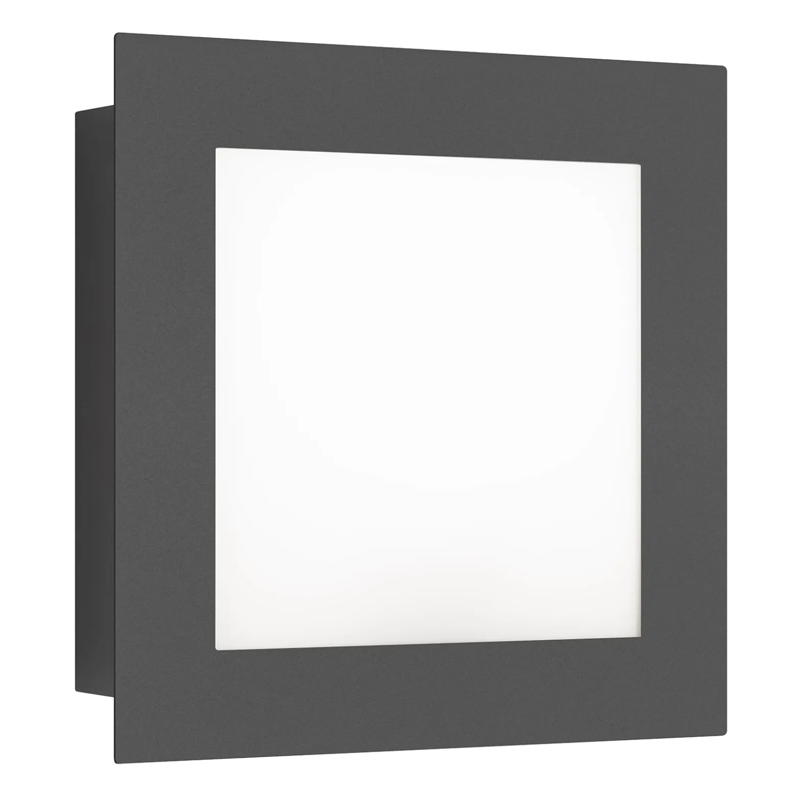 LED-ulkoseinälamppu 3007LED, grafiitti