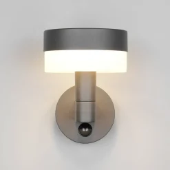 LED-ulkoseinälamppu Mackenzie Sensor antrasiitti, alumiinivalettu