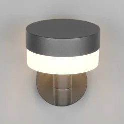 LED-ulkoseinälamppu Mackenzie Sensor antrasiitti, alumiinivalettu