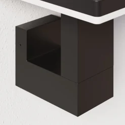 LED-ulkoseinälamppu Olesia, kulmikas