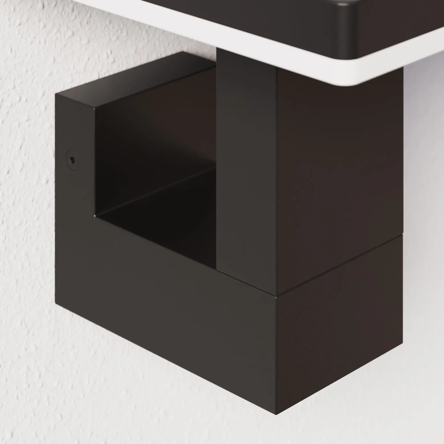 LED-ulkoseinälamppu Olesia, kulmikas