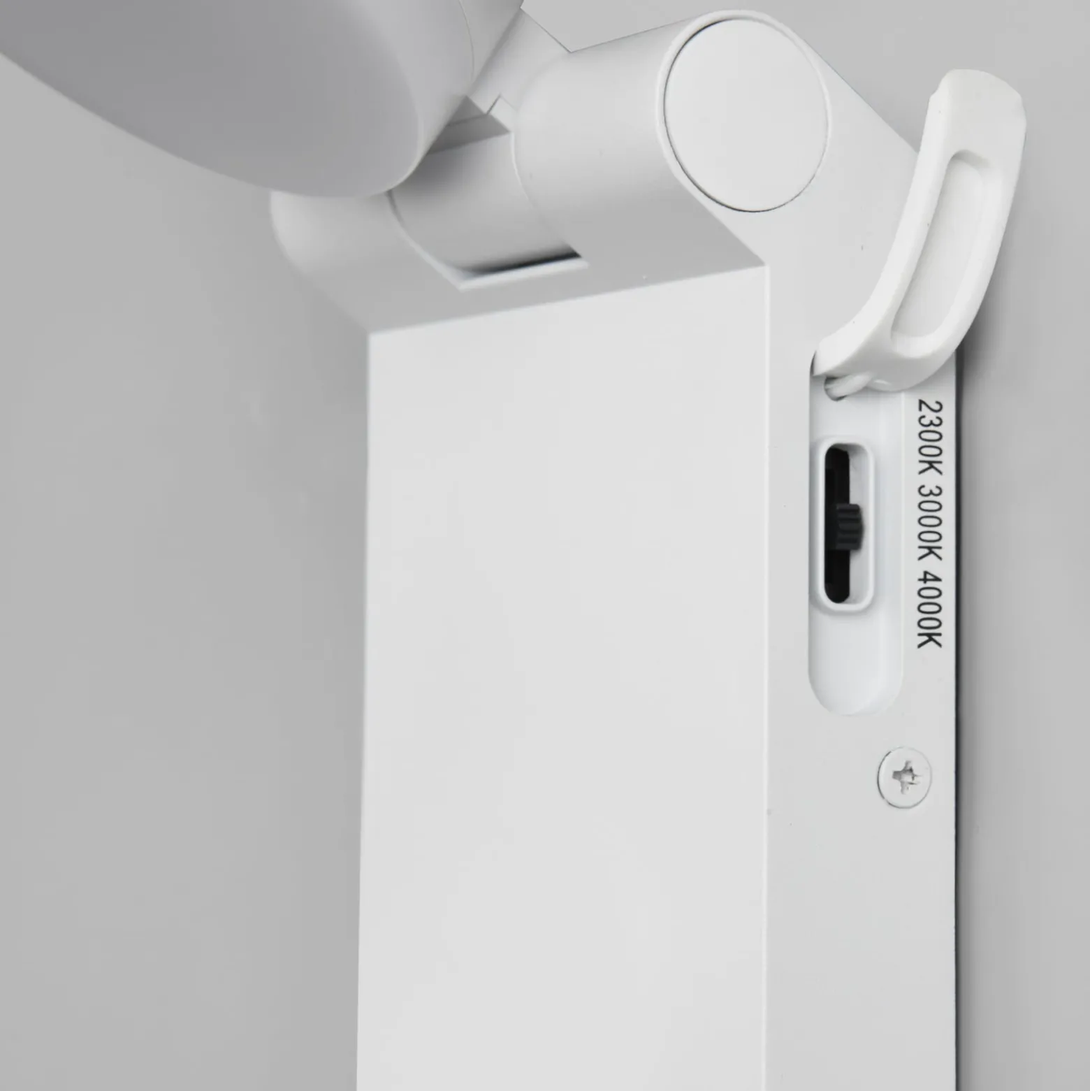 LED-ulkoseinävalaisin Adour, matta valkoinen, kallistettava, CCT, IP44