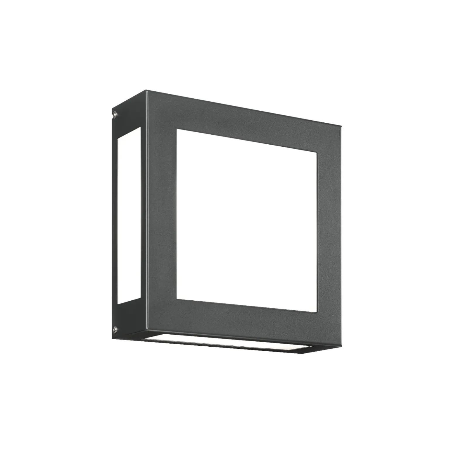 LED-ulkoseinävalaisin Aqua Legendo, antrasiitti