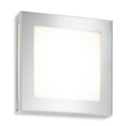 LED-ulkoseinävalaisin Aqua Legendo Mini, ruostumaton teräs