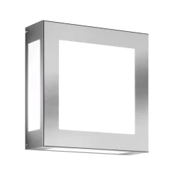 LED-ulkoseinävalaisin Aqua Legendo, ruostumaton teräs