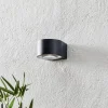 LED-ulkoseinävalaisin CMD 9029, jossa on lasilinssi