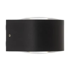 LED-ulkoseinävalaisin CMD 9029, jossa on lasilinssi