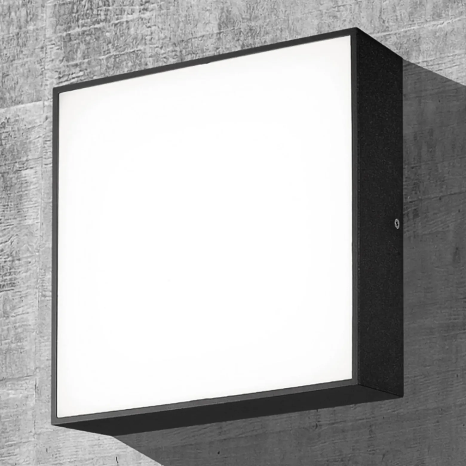 LED-ulkoseinävalaisin CMD 9024, 24 x 24 cm
