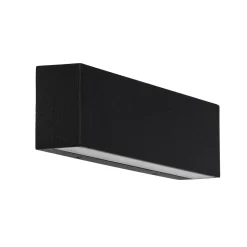 LED-ulkoseinävalaisin Elvira, antrasiitti, metalli, lämmin valkoinen, IP65