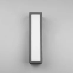 LED-ulkoseinävalaisin Fuerte, antrasiitti, alumiini, IP54