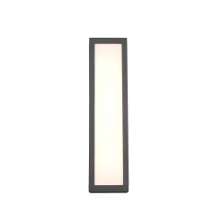 LED-ulkoseinävalaisin Fuerte, antrasiitti, alumiini, IP54