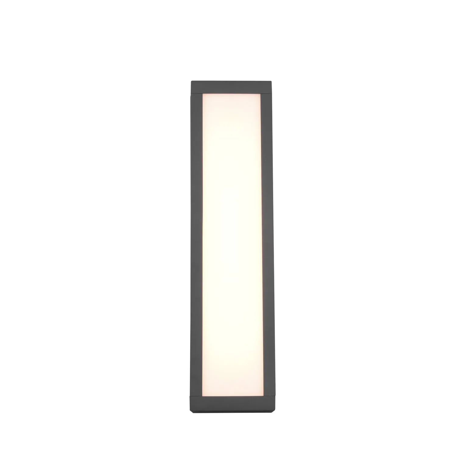LED-ulkoseinävalaisin Fuerte, antrasiitti, alumiini, IP54