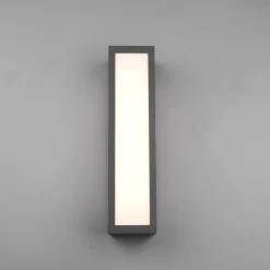 LED-ulkoseinävalaisin Fuerte, antrasiitti, alumiini, IP54