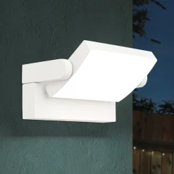 LED-ulkoseinävalaisin Ginger, IP54, CCT, valkoinen