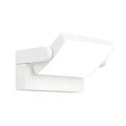 LED-ulkoseinävalaisin Ginger, IP54, CCT, valkoinen
