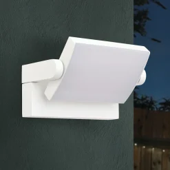 LED-ulkoseinävalaisin Ginger, IP54, CCT, valkoinen