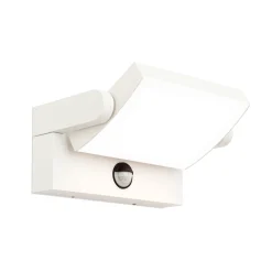 LED-ulkoseinävalaisin Ginger tunnistin, valk. IP54