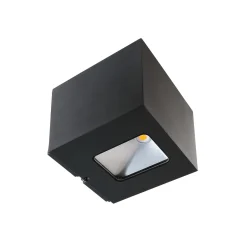 LED-ulkoseinävalaisin Jabbah, tummanharmaa, ylös/alasvalo