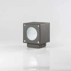 LED-ulkoseinävalaisin Jarno, antrasiitti, 2 kpl, metalli, 9cm