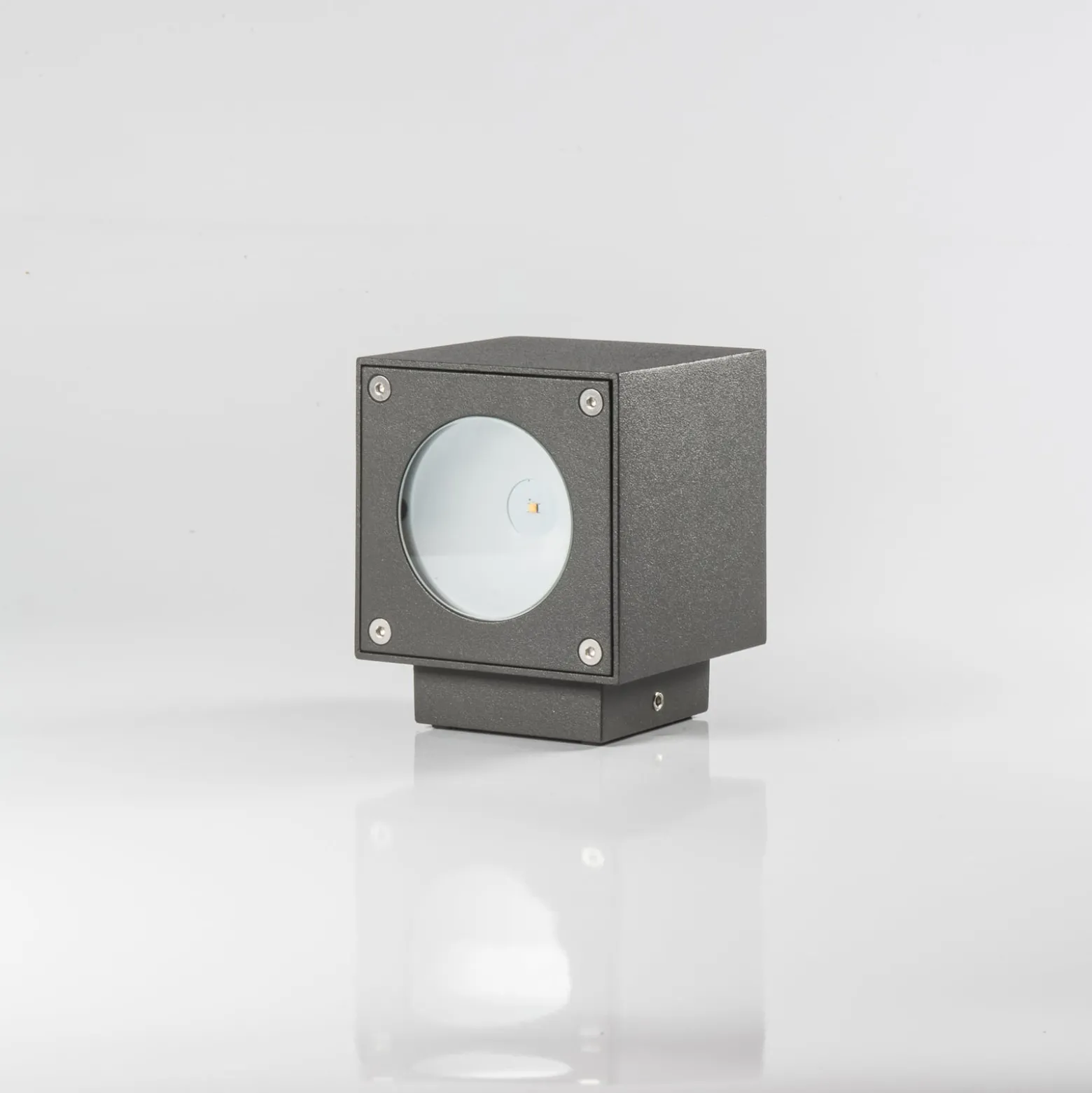 LED-ulkoseinävalaisin Jarno, antrasiitti, 2 kpl, metalli, 9cm